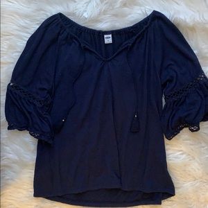 Navy old navy top